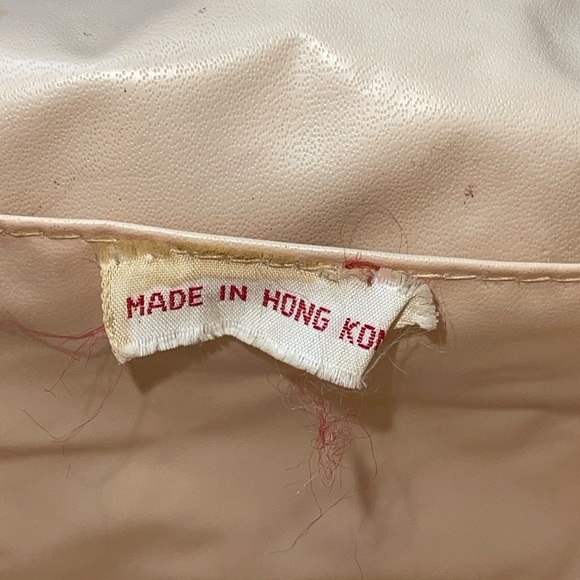 Vintage Lucite Small Bag Tan/Brown Kiss Lock Open Tigers Eye Hinged Open - Picture 10 of 15